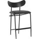 Gibbons 36 inch Black / Bravo Portabella Counter Stool
